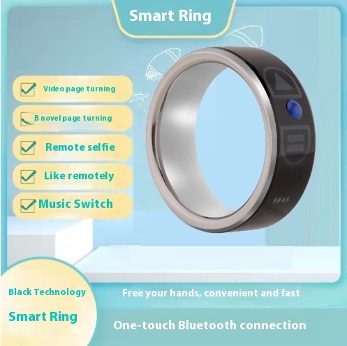Compatible With , New Smart Bluetooth Ring Wearable Device - Image 2