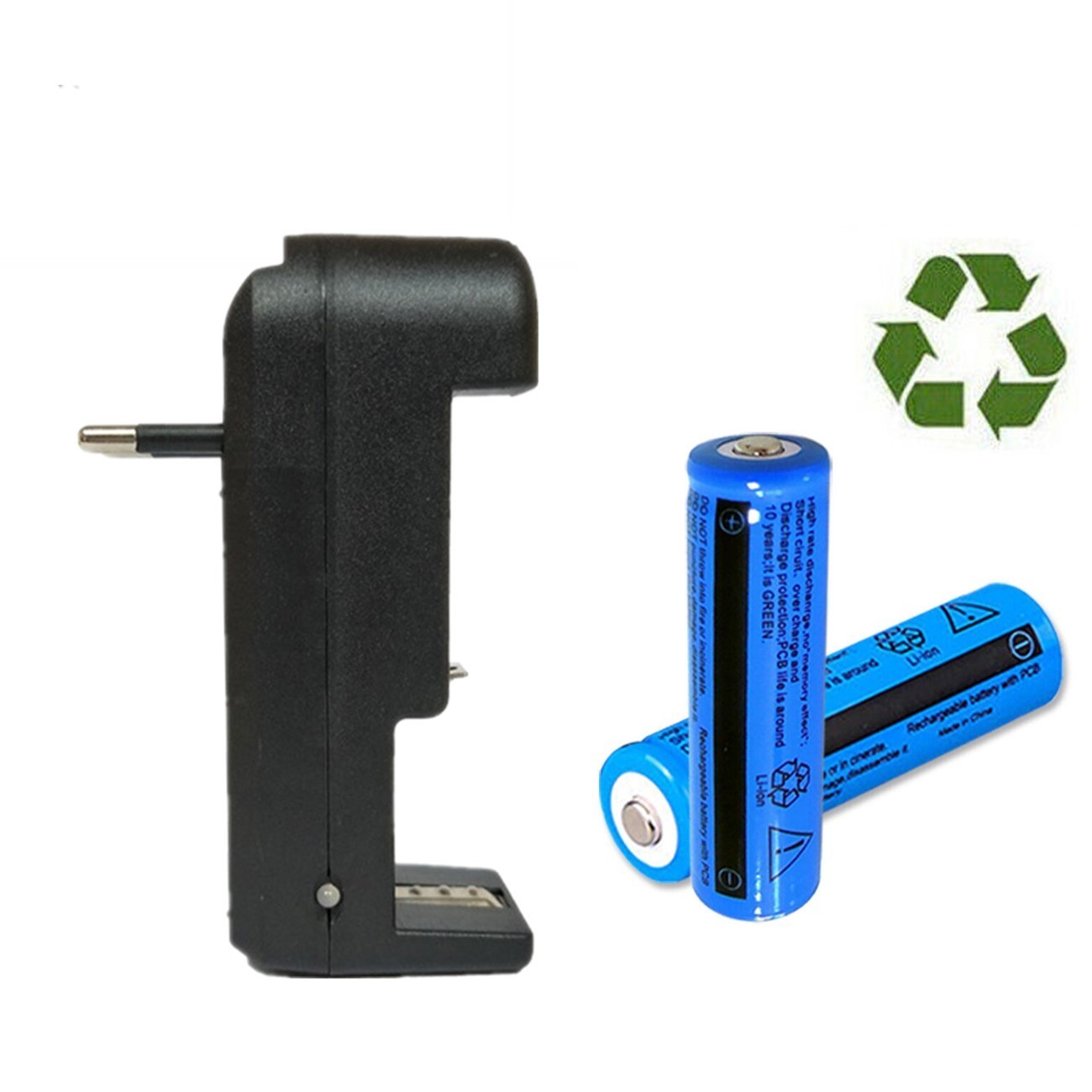 Battery Charger With 18650 Li-ion Batteries 3.7V 3000mAh - Image 6