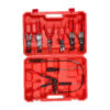 Support pan European shipping--Straight Throat Type Car Water Pipe Clamp Pliers, Oil Pipe Clamps, Snap Pliers Tools, Red Set 6 Support pan European shipping--Straight Throat Type Car Water Pipe Clamp Pliers, Oil Pipe Clamps, Snap Pliers Tools, Red Set