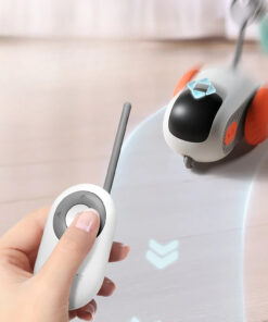 Alternative view of Remote Control Interactive Cat Car Toy USB Charging Chasing Automatic Self-moving Remote Smart Control Car Interactive Cat Toy Pet Products