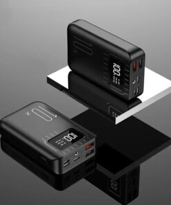 Draagbare Powerbank met Hoge Capaciteit 10000 mAh en Snellaadfunctie, Compatibel met iPhone en Samsung