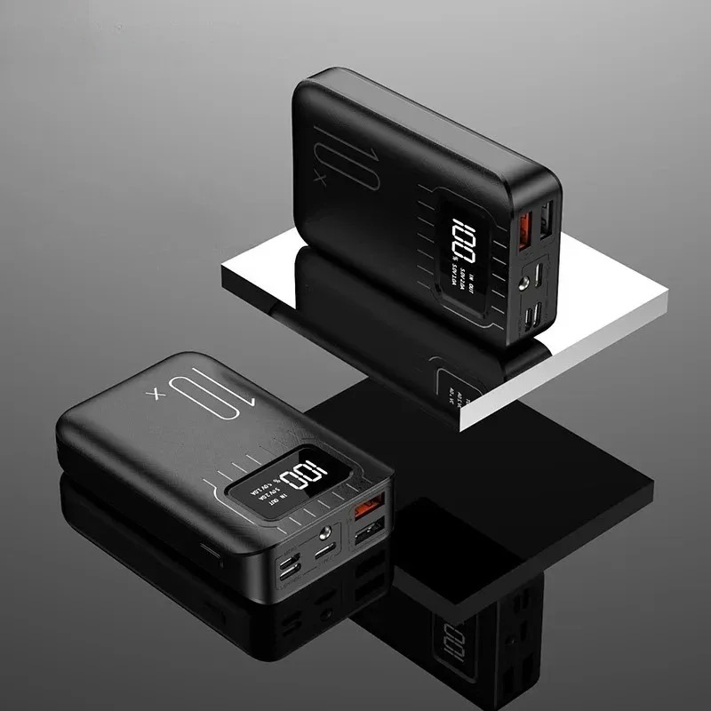 Draagbare Powerbank met Hoge Capaciteit 10000 mAh en Snellaadfunctie, Compatibel met iPhone en Samsung 1 Draagbare Powerbank met Hoge Capaciteit 10000 mAh en Snellaadfunctie, Compatibel met iPhone en Samsung