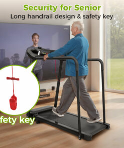 Alternative view of EU Opvouwbare Elektrische Loopband met 2-Voudig Verstelbare Helling - Loopband tot 120kg Belasting, met App-Functie voor Fitness Thuis