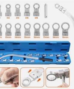 Alternative view of Professionele 15-Delige Distributieriem en V-Riem Afstelgereedschap Set, Chroom-Vanadiumstaal