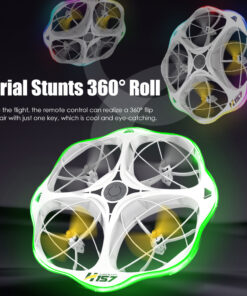 Alternative view of H158 White Dual Electric Drone