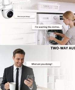 Alternative view of Only Self Pickup---Surveillance Camera Three-leaf Fan Bulb