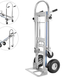 Inklapbare Steekwagen 3-in-1 Aluminium Handtrolley - Duurzaam en Opvouwbaar