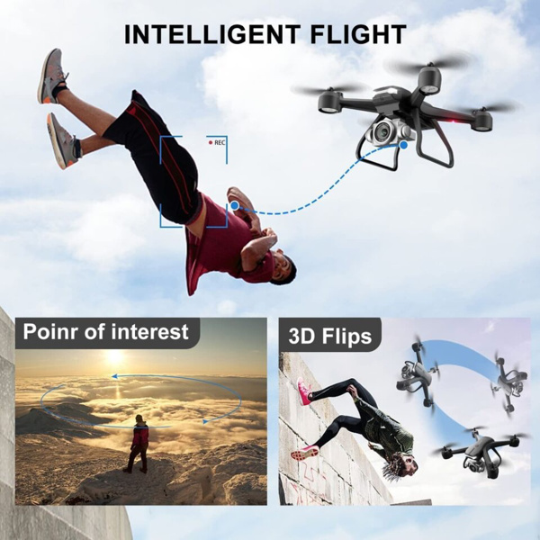 4DRC V14 Professional Drone 6K High-definition Dual Camera Wifi FPV Portable RC Quadcopter 2 Batteries, Logistics Randomly Sent By UPS And USPS. 4 4DRC V14 Professional Drone 6K High-definition Dual Camera Wifi FPV Portable RC Quadcopter 2 Batteries, Logistics Randomly Sent By UPS And USPS. - Afbeelding 4