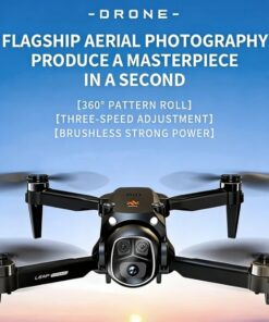 The Cool New X5 Smart Drone Features An Intelligent Aerial Camera, Brushless Motor, One-key Takeoff, Optical Flow Hovering, Multi-speed Settings, And Acrobatic Rolls. Paired With A Smart Screen Contro