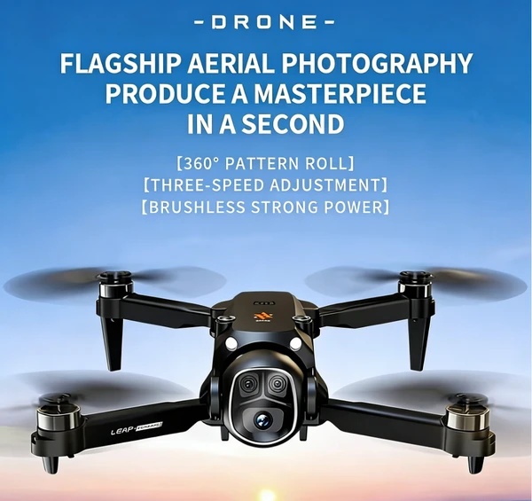 The Cool New X5 Smart Drone Features An Intelligent Aerial Camera, Brushless Motor, One-key Takeoff, Optical Flow Hovering, Multi-speed Settings, And Acrobatic Rolls. Paired With A Smart Screen Contro 1 The Cool New X5 Smart Drone Features An Intelligent Aerial Camera, Brushless Motor, One-key Takeoff, Optical Flow Hovering, Multi-speed Settings, And Acrobatic Rolls. Paired With A Smart Screen Contro