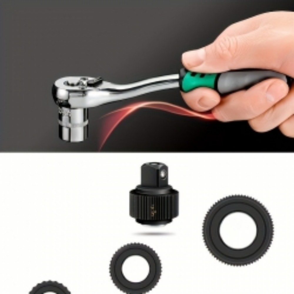 46-Delige 1/4 Ratelsleutel Combinatie Dopsleutelset voor Autoreparatie 10 46-Delige 1/4 Ratelsleutel Combinatie Dopsleutelset voor Autoreparatie - Afbeelding 10