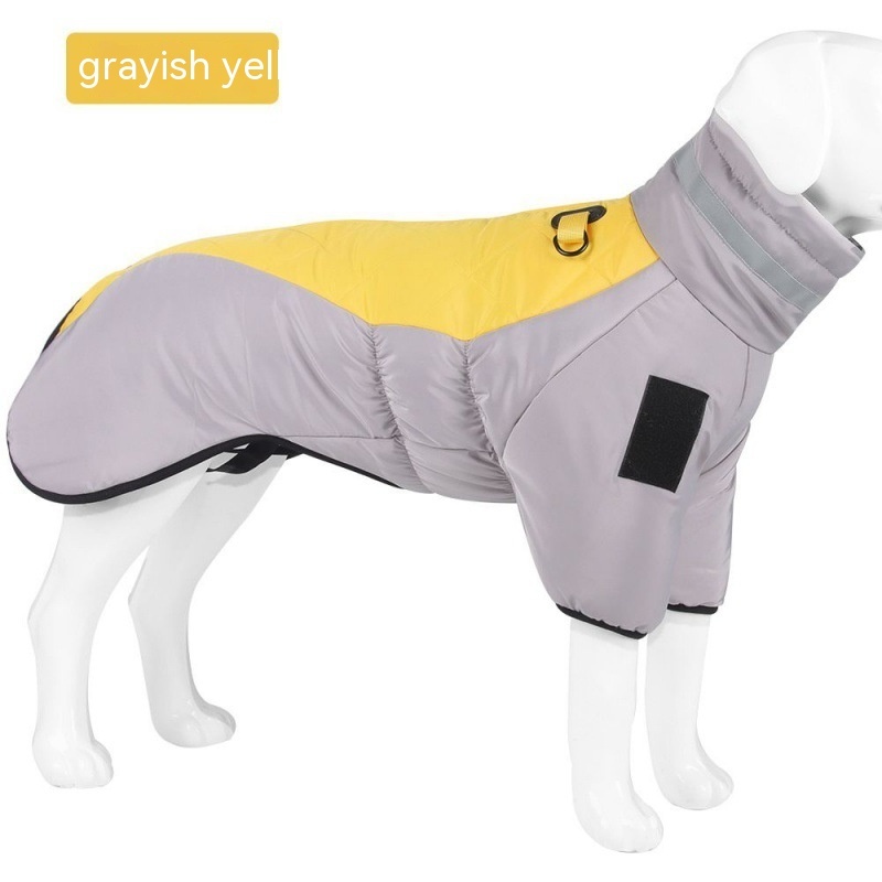 New Winter Dog Coat Waterproof Pet Clothes For Medum Large Dogs Warm Thicken Dog Vest Custome Labrador Jacket - Afbeelding 2