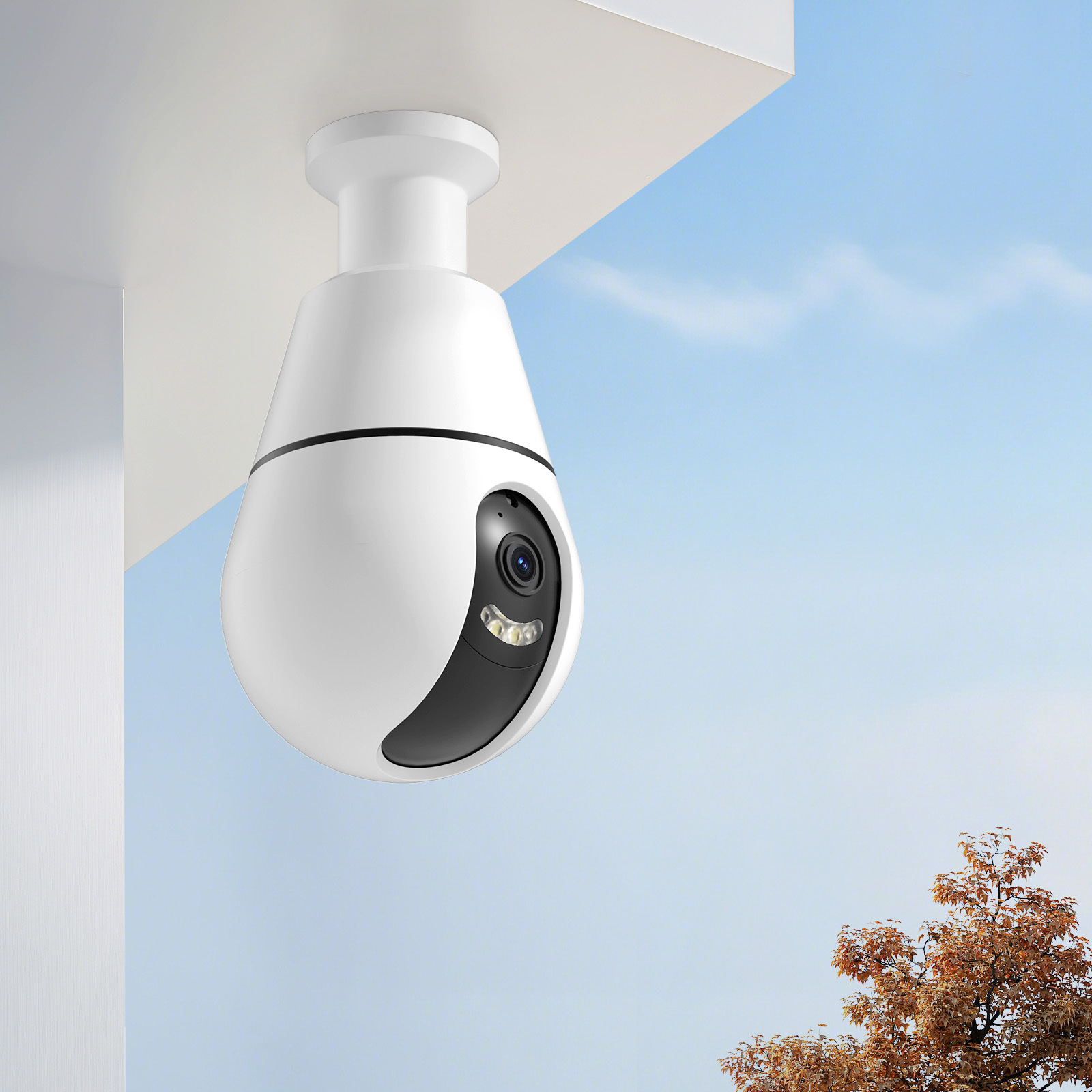 AI Detection 360 Degree HD CCTV Video Light Bulb E27 IP Wireless Mini Security Hidden Wifi Camera 3 AI Detection 360 Degree HD CCTV Video Light Bulb E27 IP Wireless Mini Security Hidden Wifi Camera - Afbeelding 3