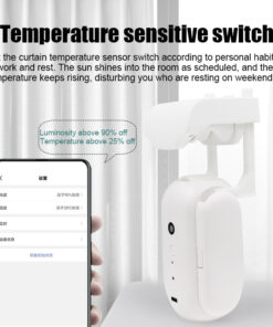 Elektrisch Gordijn Aangepaste Automatische Gordijnrobot Romeinse Roede Rail - afbeelding 2