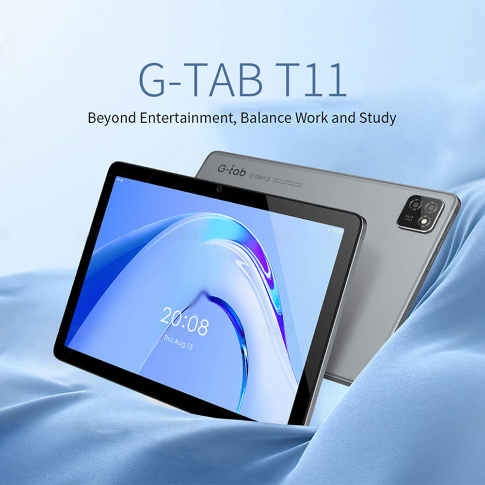 G-tab T11 Android 14 Tablet 10.1 Inch 1280x800 IPS Scherm, Unisoc T606 8-Core, 8GB RAM, 128GB ROM, WiFi, Bluetooth 5.0, 6580mAh Accu, Dual 4G 10 G-tab T11 Android 14 Tablet 10.1 Inch 1280x800 IPS Scherm, Unisoc T606 8-Core, 8GB RAM, 128GB ROM, WiFi, Bluetooth 5.0, 6580mAh Accu, Dual 4G - Afbeelding 10