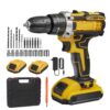 21V Snoerloze Slagboor, Elektrische Schroevendraaier, Mini Snoerloze Handboor, Lithium-ion Gereedschap 10 21V Snoerloze Slagboor, Elektrische Schroevendraaier, Mini Snoerloze Handboor, Lithium-ion Gereedschap