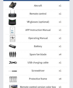 Alternative view of H31 - Dual Camera - Brushless - Single Battery