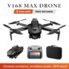 V168Pro Max Drone 8K HD, 4.5-inch Screen, With GPS Positioning Function, And Carbon Fiber Pattern Finish. 75 V168Pro Max Drone 8K HD, 4.5-inch Screen, With GPS Positioning Function, And Carbon Fiber Pattern Finish.