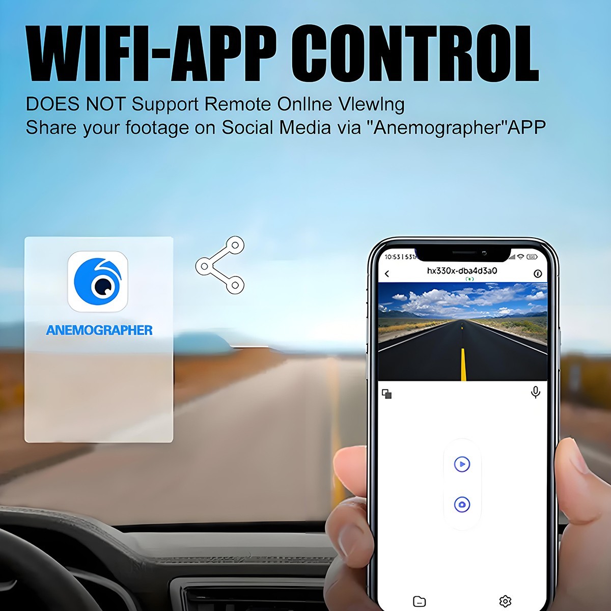 1080P Dual Lens Car DVR Dash Cam Video Recorder G-Sensor Front And Inside Camera 7 1080P Dual Lens Car DVR Dash Cam Video Recorder G-Sensor Front And Inside Camera - Afbeelding 7