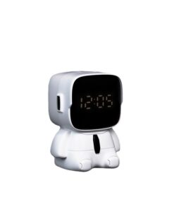 USB Oplaadbare Robot Elektronische Klok - afbeelding 2