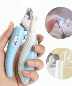 Pet Nail Clippers Dog Nail Clippers Cat Nail Clippers LED Electric Nail Grinder Pet Supplies LED Light Pet Nail Clippers