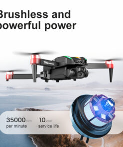 Alternative view of D10 Black Single Electric Drone
