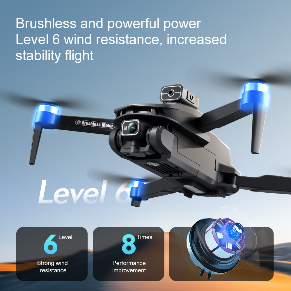 V168Pro Max Drone 8K HD 4.5-inch Screen, With GPS Positioning Function. 59 V168Pro Max Drone 8K HD 4.5-inch Screen, With GPS Positioning Function. - Afbeelding 5
