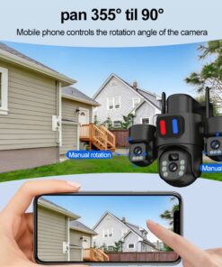 Alternative view of 3-in-1 Wireless Solar Camera 360  Waterproof Durable Outdoor Energy Saving WIFI