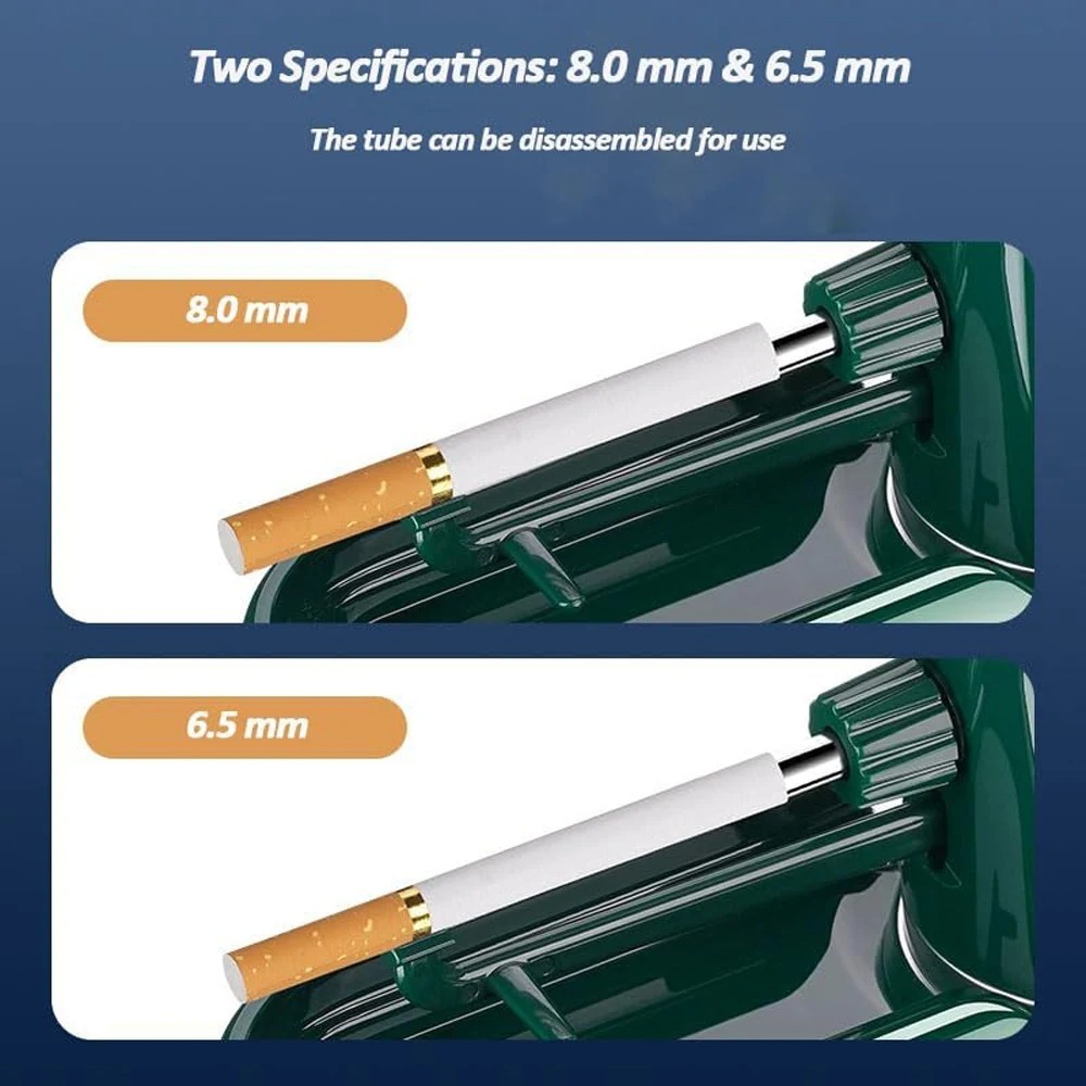 Elektrische Rolmachine, Automatische Vuller, voor Voorgerolde Kegels, Tabak Vullen, King-size Injector 7 Elektrische Rolmachine, Automatische Vuller, voor Voorgerolde Kegels, Tabak Vullen, King-size Injector - Afbeelding 7