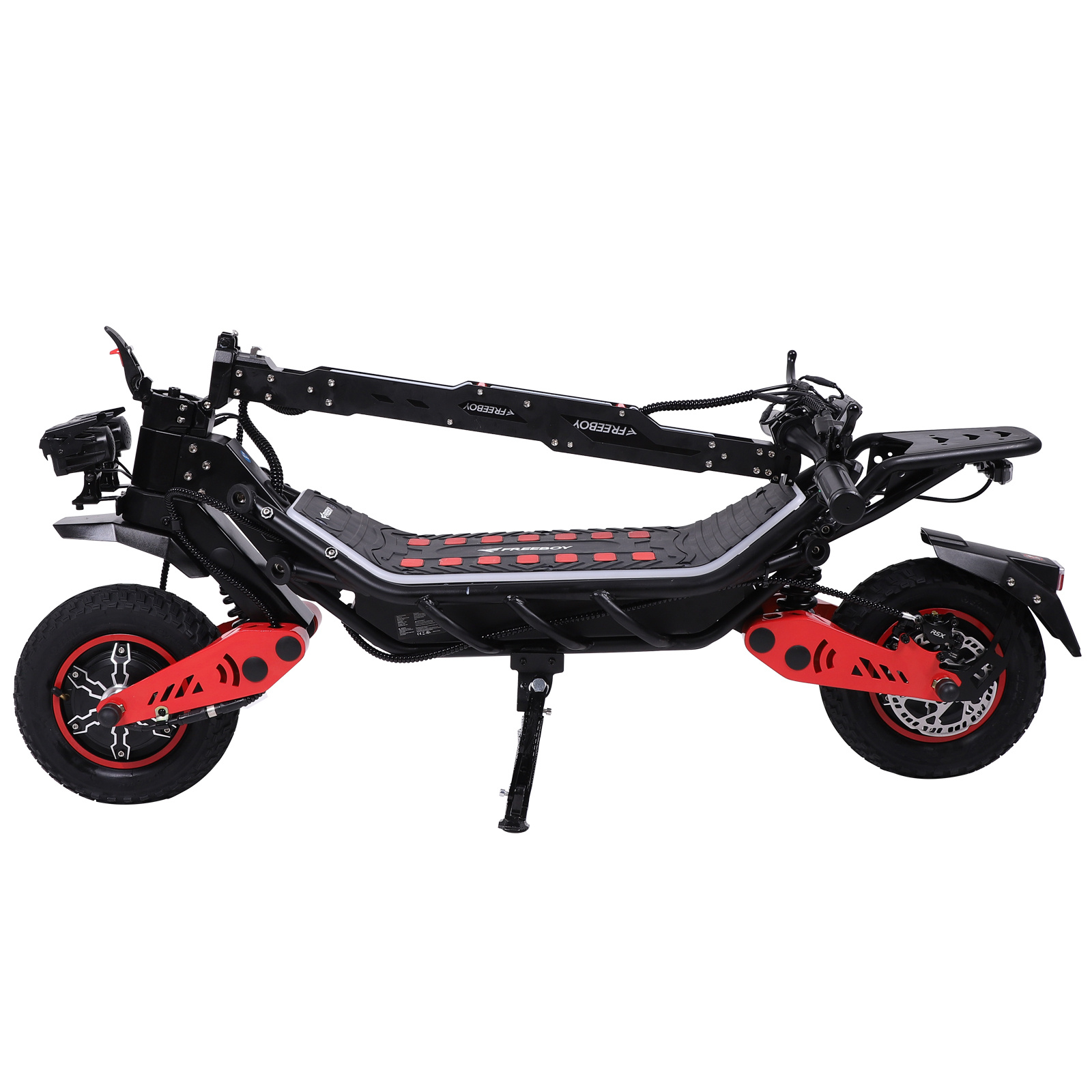 H10 80km Range 3000W Power Electric Scooter Designed For Delivery Services 9 H10 80km Range 3000W Power Electric Scooter Designed For Delivery Services - Afbeelding 9