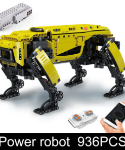 Mechanische Elektrische Robothond met Afstandsbediening Puzzel Montagemodel - afbeelding 2