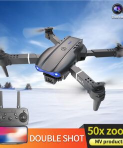 Alternative view of E99Pro - Dual Camera - Dual Electric Drone--biack