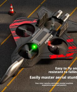 Alternative view of Foam Aircraft - Red - Dual Electric UAV