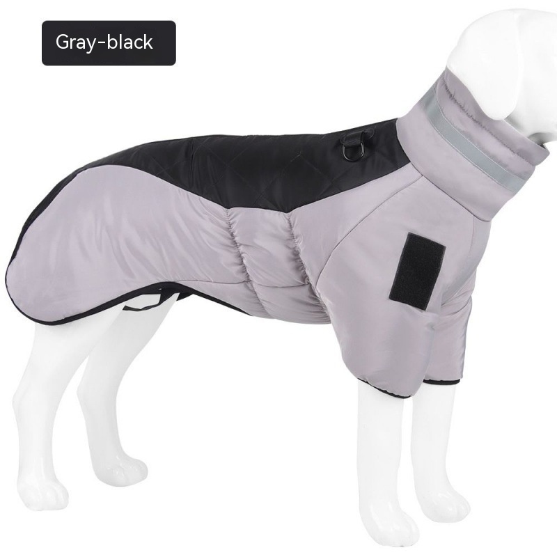New Winter Dog Coat Waterproof Pet Clothes For Medum Large Dogs Warm Thicken Dog Vest Custome Labrador Jacket - Afbeelding 8