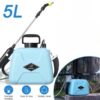 5L Elektrische Drukspuit, Elektrische Tuinsproeier, Oplaadbare Rugspuit, Hemelsblauw 6 5L Elektrische Drukspuit, Elektrische Tuinsproeier, Oplaadbare Rugspuit, Hemelsblauw