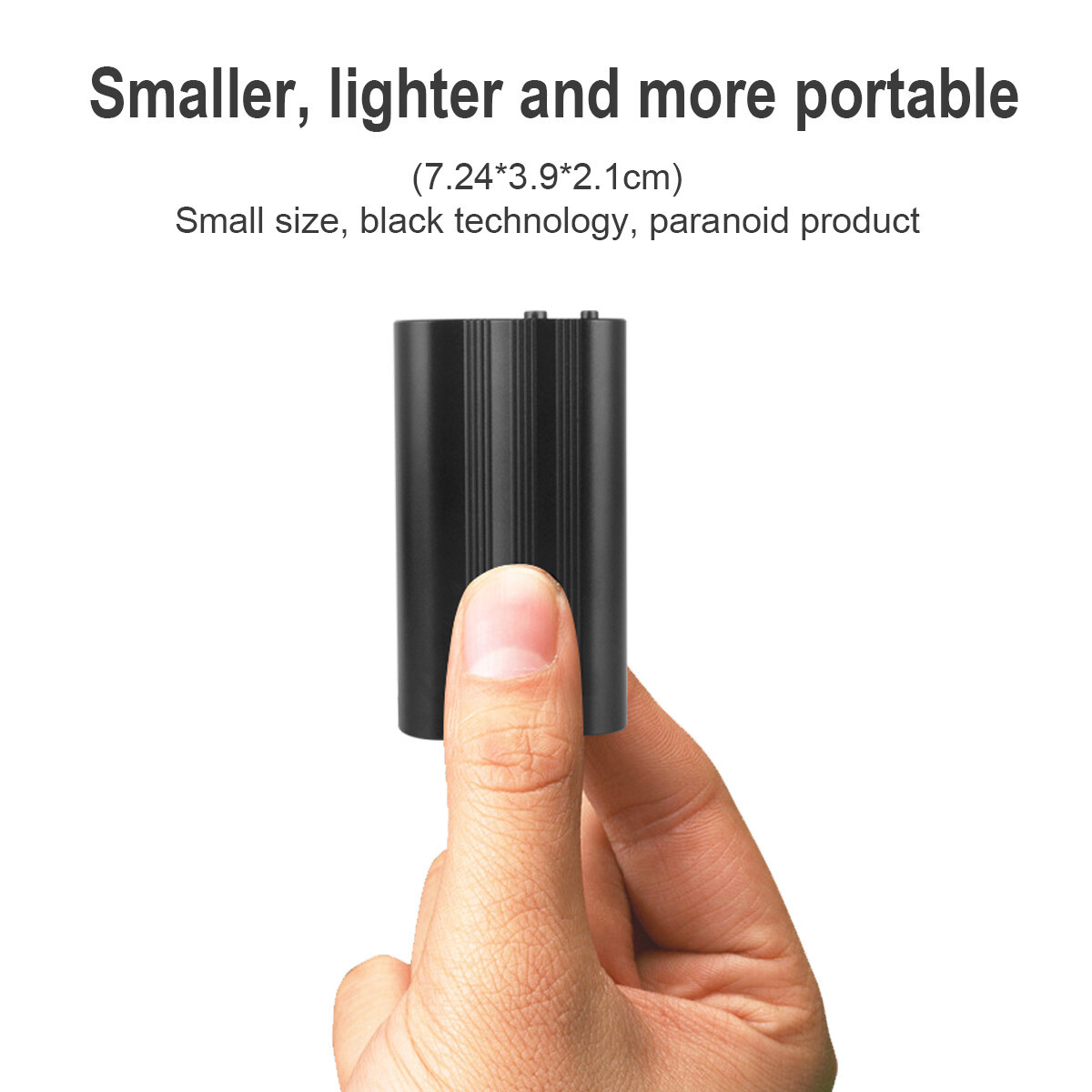 500 Hr 16GB Spy Digital Voice Activated Recorder Mini Audio Magnetic MP3 Player - Image 6