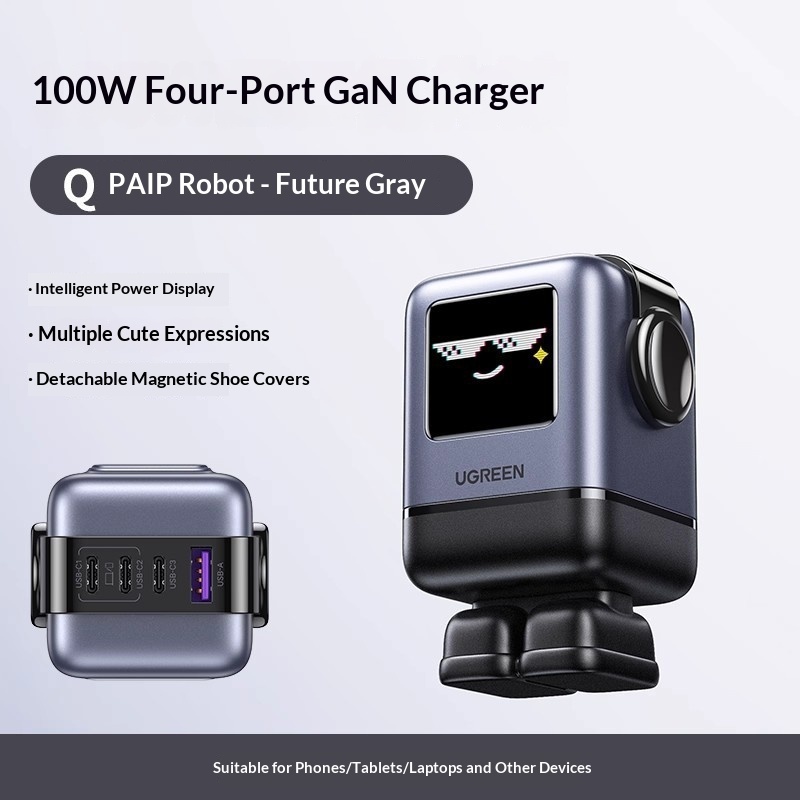 Gallium Nitride Snellader Oplaadrobot 2 Gallium Nitride Snellader Oplaadrobot - afbeelding 2