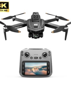 V168Pro Max Drone 8K HD 4.5-inch Screen, With GPS Positioning Function.