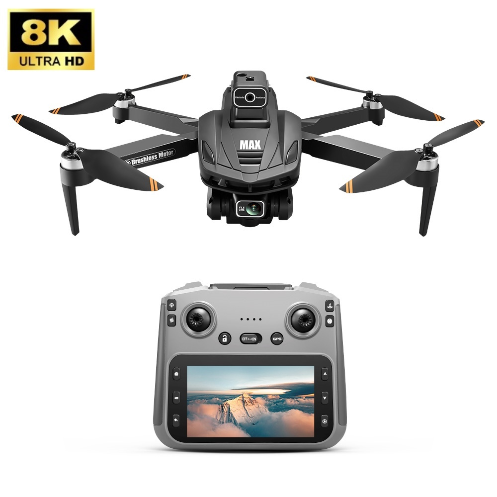 V168Pro Max Drone 8K HD 4.5-inch Screen, With GPS Positioning Function. 55 V168Pro Max Drone 8K HD 4.5-inch Screen, With GPS Positioning Function.