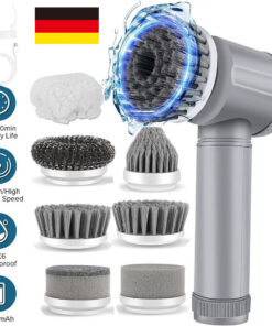 Oplaadbare Elektrische Reinigingsborstel Draaiende Scrubber Turbo Schoonmaakborstel