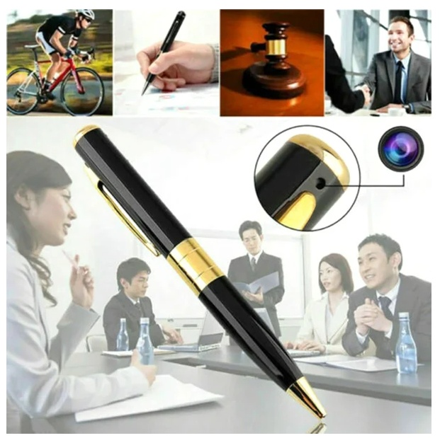 Pen Camera Cam Mini Hidden Pocket Audio Video Recorder DVR Security 1080P HD USA 2 Pen Camera Cam Mini Hidden Pocket Audio Video Recorder DVR Security 1080P HD USA - Afbeelding 2
