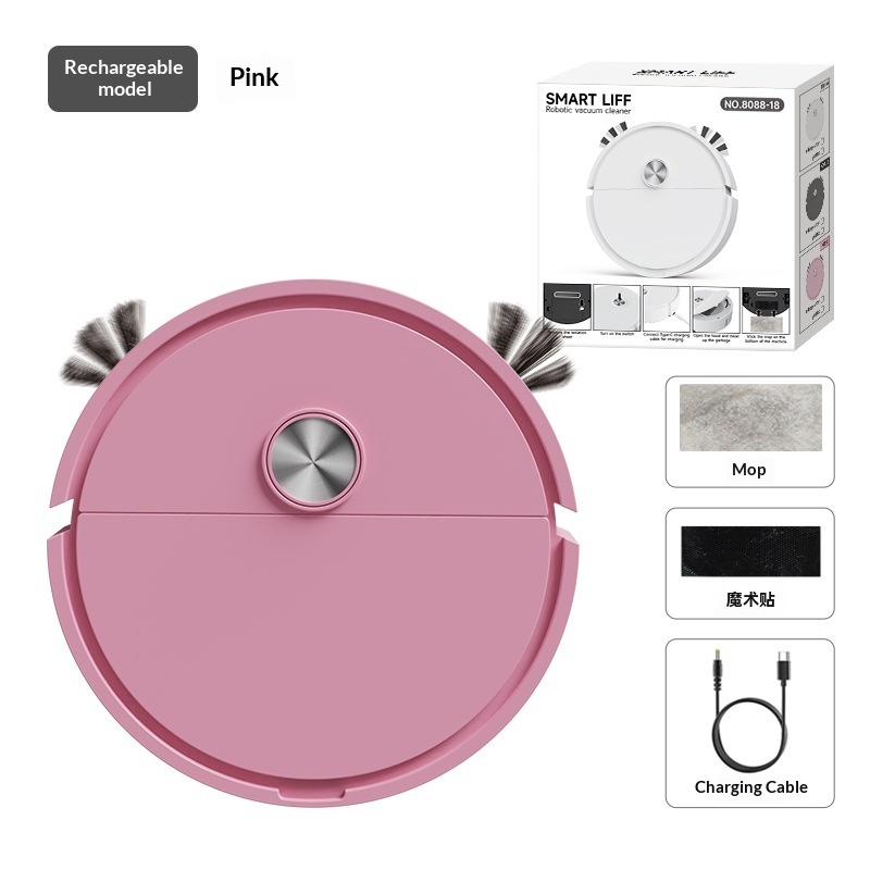 Mini Robotstofzuiger All-in-One Slim Zelfreinigend en Volledig Automatisch 5 Mini Robotstofzuiger All-in-One Slim Zelfreinigend en Volledig Automatisch - afbeelding 5