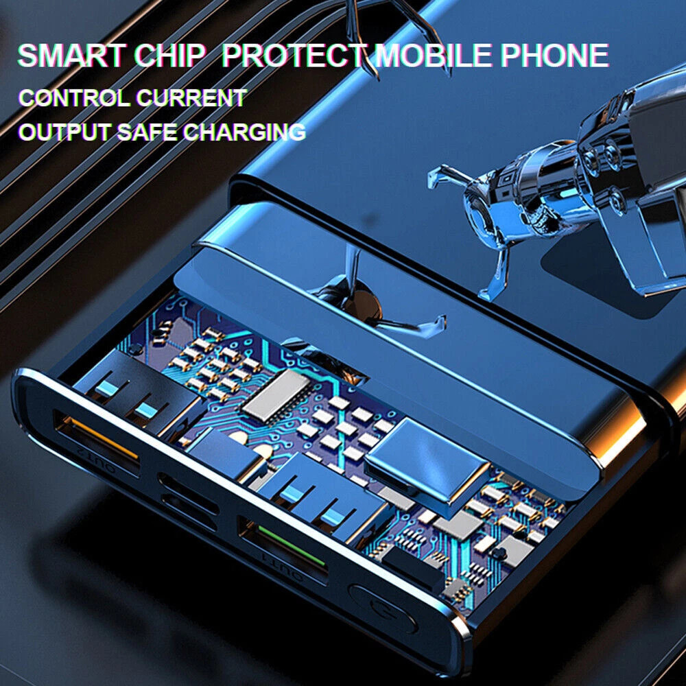 40W 20000mAh Krachtige Powerbank, Ultrasnel Opladen, Compatibel met iPhone, Samsung, Huawei en Andere Smartphones 5 40W 20000mAh Krachtige Powerbank, Ultrasnel Opladen, Compatibel met iPhone, Samsung, Huawei en Andere Smartphones - Afbeelding 5