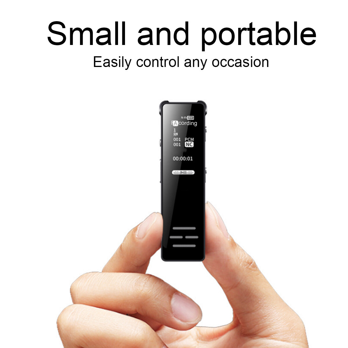 128G Spy Audio Recorder Digital Voice Activated Mini Sound Dictaphone MP3 Player - Image 10