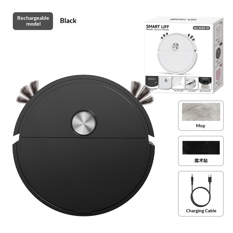 Mini Robotstofzuiger All-in-One Slim Zelfreinigend en Volledig Automatisch 4 Mini Robotstofzuiger All-in-One Slim Zelfreinigend en Volledig Automatisch - afbeelding 4