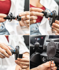 Alternative view of Innovagoods Draadloze Snelladerhouder Voor In De Auto Chakar Innovagoods