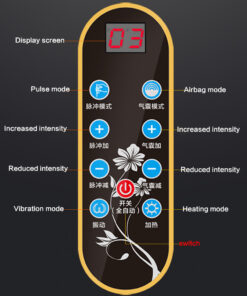 Alternative view of Elektrisch Rugmassageapparaat met Strekfunctie en Warmte