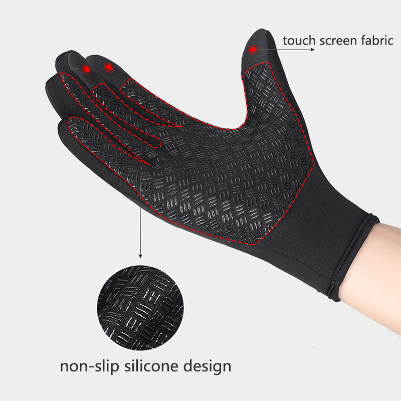 Waterdichte Winterhandschoenen met Touchscreen en Fleece 10 Waterdichte Winterhandschoenen met Touchscreen en Fleece - Afbeelding 10