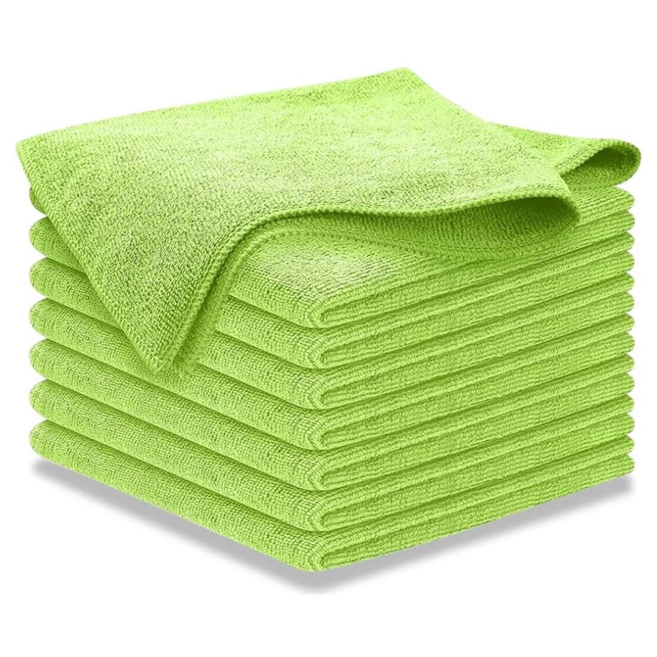Microvezel Schoonmaakdoeken, Set van 8 8 Microvezel Schoonmaakdoeken, Set van 8 - Afbeelding 8