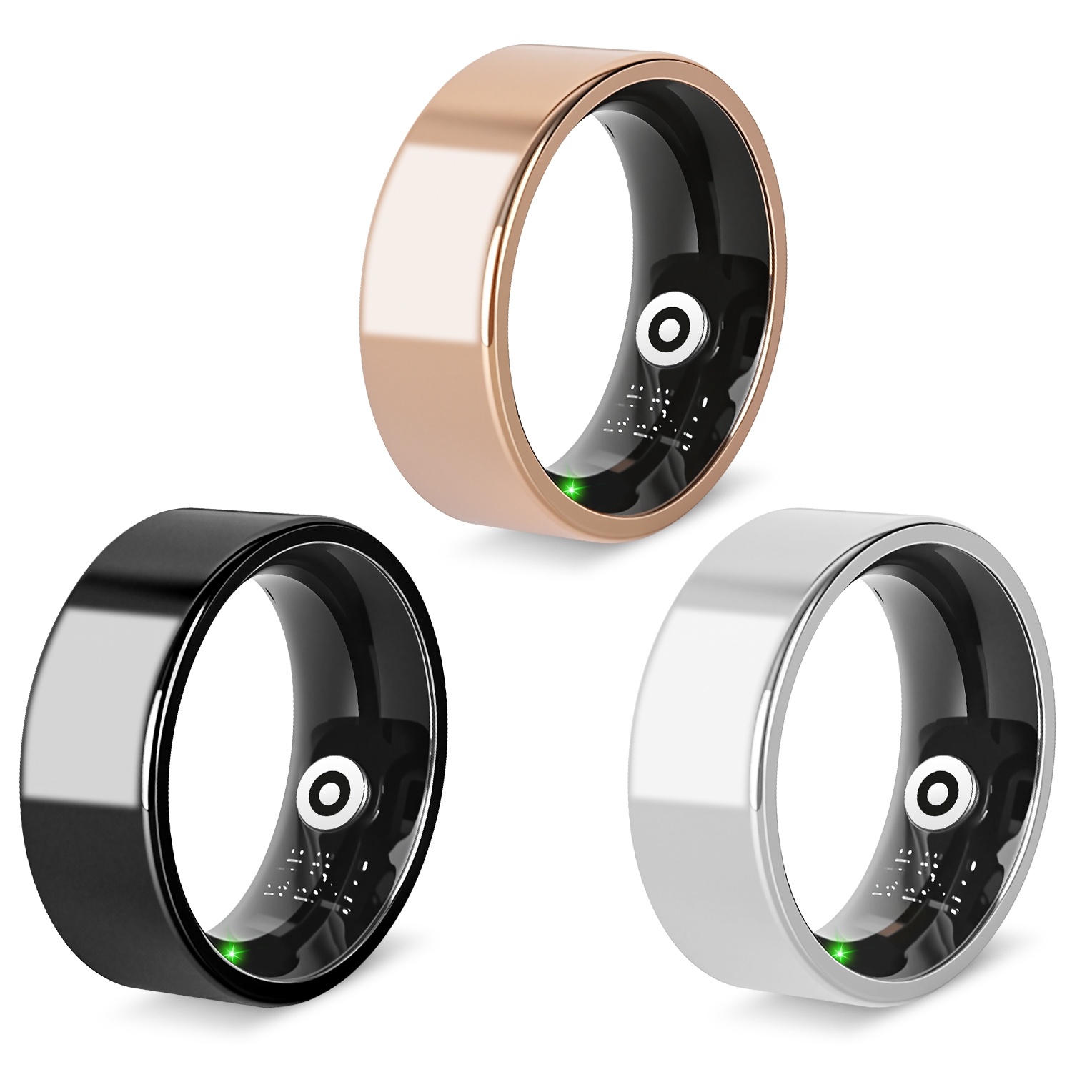 Smart Ring met Hartslag, Slaap en Stress Tracking 1 Smart Ring met Hartslag, Slaap en Stress Tracking